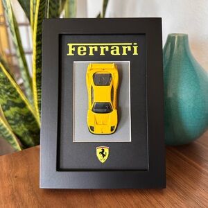 Ferrari F40 Competizione 1:64 Scale Framed Wall Art